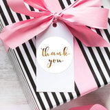 24Types Pink Label Stickers Foil Thank You Stickers 1'' 500pcs Taste Business Order Home Hand madeSticker Wedding Envelope Seals
