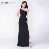 Ever-Pretty Mermaid V-Neck Sleeveless Draped Formal Party Gowns