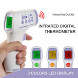 Digital Infrared Thermometer Forehead Non-Contact Mini Thermometer Multi-Function Fever Measurement Tools Termometro Infravermel