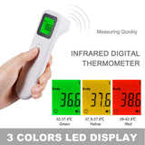 Digital LCD Non-contact IR Infrared Thermometer Surface Temperature Measurement Data Hold Function 3 colors