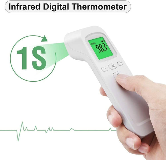 Digital Infrared Thermometer Non Contact Temperature Meter hygrometer IR Laser Temperature Fever Measuring Tools thermal sensor