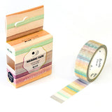 25 Colorful Washi Tape Decorative Masking Tape for DIY Crafts, Kids' Art Projects, Scrapbook, Journal, Planner, Gift Wrapping