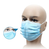 10PCS-100 PCS  3 Layers Anti-Dusk Breathable and Disposable Face Mask