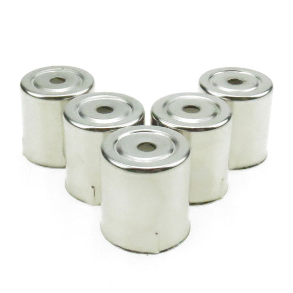 5PCS/LOT Stainless Steel Round Hole Magnetron Caps for Microwave Replacement Parts for Microwave Ovens Copler Microondas Caps