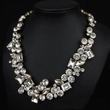 Hello Gorgeous! Diamond Crystal Statement Necklace