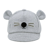 Kids Baby Hat Cute Bunny Rabbit Visor Baseball Cap