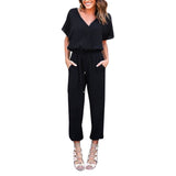Ladies Polyester casual summer spring fashion jumpsuit
