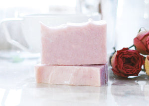 CLEANSE Pink Clay Rose Tea Soap