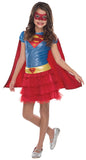 Supergirl Tutu Dress Kids Costume Small 4-6