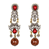 Fashion Zircon earrings love heart
