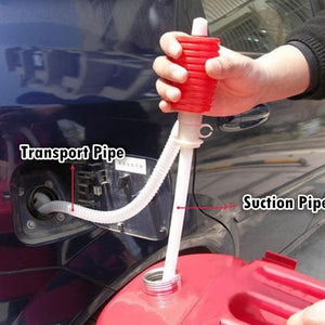 Universal Car Manual Hand Oil Siphon Pump Hose Gas