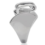 TK145 High Polished (No Plating) Stainless Steel Ring