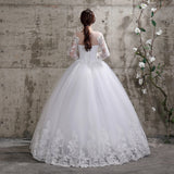 Flower Wedding Dress New Style Plus Size Flower Wedding Dress