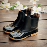 Custom the Rain Boot Leopard Women Waterproof Rubber PVC Rain Boot Stylish Safety Shoes Cheetah Boot for Women
