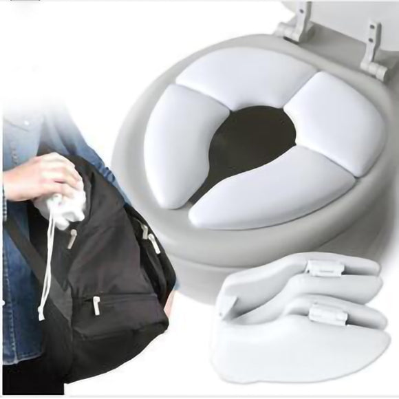 NEW Kids Foldable Toilet Padded Potty Seat Cushion
