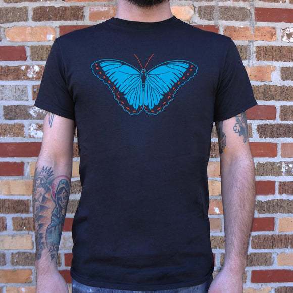 Blue Morpho Butterfly T-Shirt (Mens)