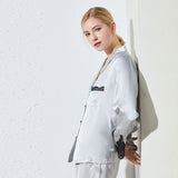 Pure Silk Pajamas Sets 100% Mulberry Silk Female Real Silk