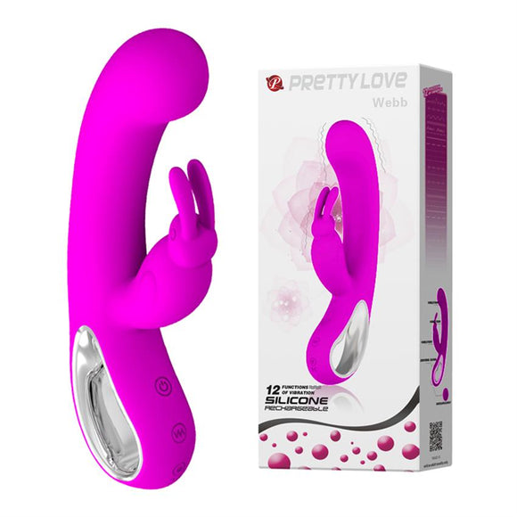 Usb 12 Speed G Spot Rabbit Vibrator Female Sex Toys for Women Double Vibrators Sexo Clitoris Sex Products Toy for Adult Erotics