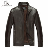 Luxury Man Genuine Sheepskin Leather Jacket Brand