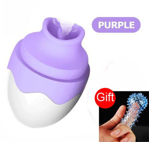 Strap-On Oral Clitoris Sucking Stimulator Tongue Vibrator Sexy Masturbators Vagina Massager Sex Toys for Women Adults Products