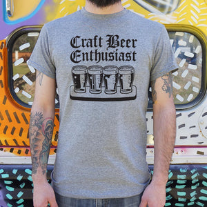 Craft Beer Enthusiast T-Shirt (Mens)