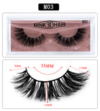 Custom Long Lash Extensions Handmade Dense Private Label  Eyelashes Wholesale Seberian Mink 3D Eye Lashes
