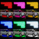 RGB Vioce Control LED Car Motorcycle Glow Lights