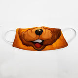Brown Bear Face Cover