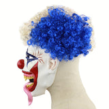 Big mouth long tongue clown mask