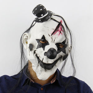 Latex Devil Clown Funny Halloween Mask