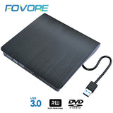 External USB 3.0 High Speed DL DVD RW Burner CD Writer Slim Portable Optical Drive for Asus Samsung Acer Dell Laptop PC HP