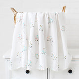 Baby Swaddle Muslin Blanket for Infant Wrap 30%Cotton + 70%Bamboo