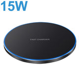 30W Wireless Charger for iPhone 12 Pro Mini 11 XS Max X XR 8 Plus 20W 15W Qi Fast Charging Pad for Samsung Note 20 10 S20 S10 S9
