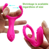 G-Spot Vibrator Dildo Penis Vibration Clip Nipple Massage Sex Toy for Woman Men Couple Vagina Clitoris Stimulation