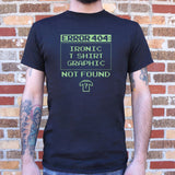 Error 404 T-Shirt (Mens)