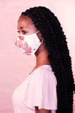 Pink Azalea Adult Mask w/ Nose Wire