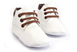 New Spring / Autumn Infant Baby Boy Soft Sole PU Leather First Walkers Crib Shoes 0-18 Months Non-Slip Footwear Crib Shoes