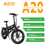 China Factory Price 350W 36V A20 20 Inch Direct Sales Retro Ebike Adult Electric Bicycle Europe  Electric Bicycle