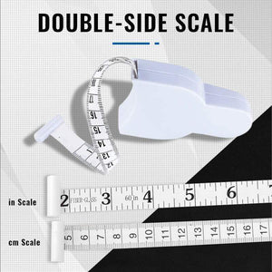 Self-Tightening 150cm/60 inch Body Measuring Sewing Ruler