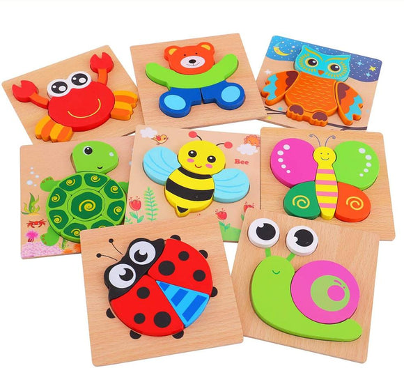 Montessori Materials Children Jigsaw Board Educational Wooden Toys