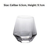 Ultra Clear Crystal Whiskey Glass Cup for Home Bar Party