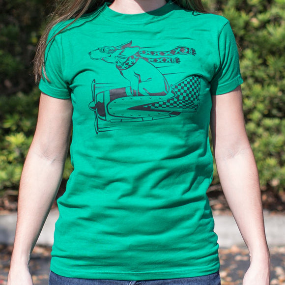 Canine Aviator T-Shirt (Ladies)