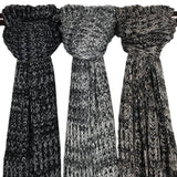 Marble Knit Cashmere Scarf