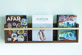 Modern Magazine & Vinyl Wall Rack