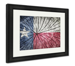 Framed Print, Flag Of Texas