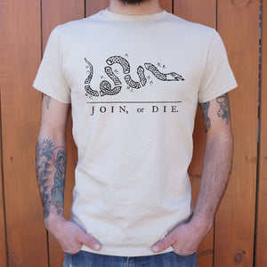 Join Or Die Snake T-Shirt (Mens)