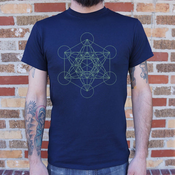Metatron's Cube Diagram T-Shirt (Mens)