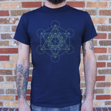 Metatron's Cube Diagram T-Shirt (Mens)