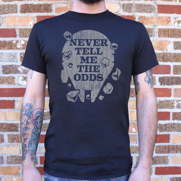 Never Tell Me The Odds T-Shirt (Mens)