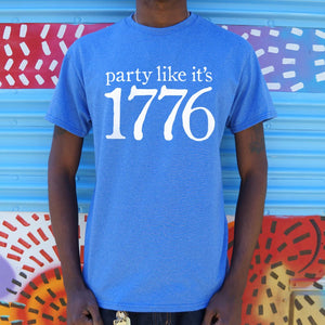 Party Like It's 1776 T-Shirt (Mens)